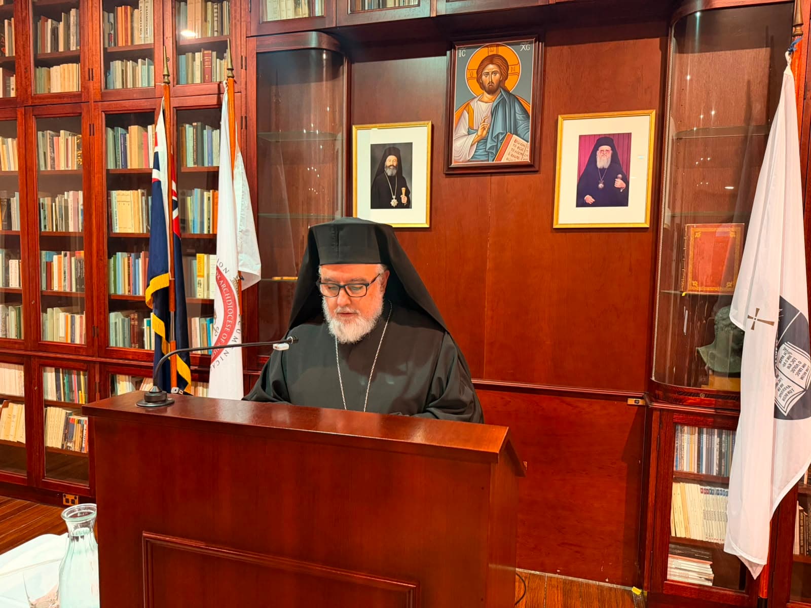Bishop Iakovos Podium
